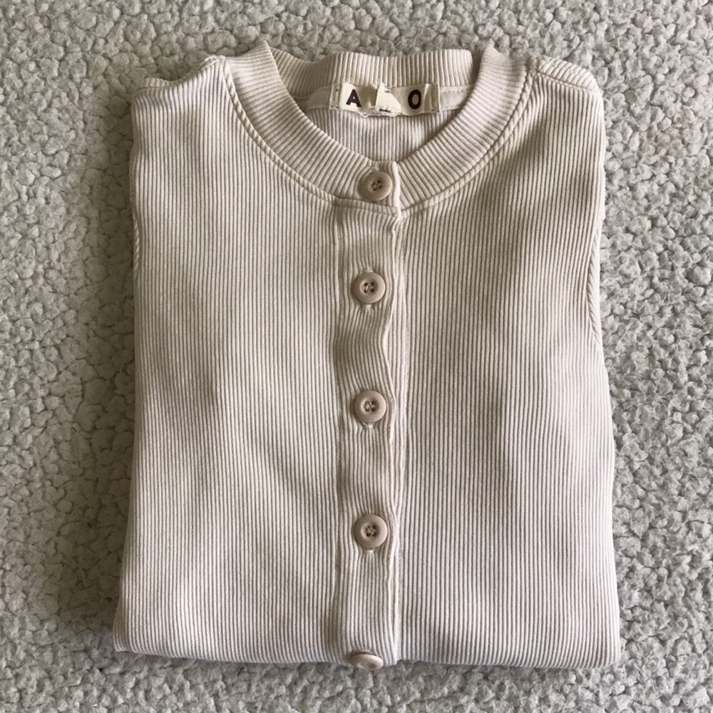 AMO Women's Cardigan - Light Gray - Picture 10 of 16
